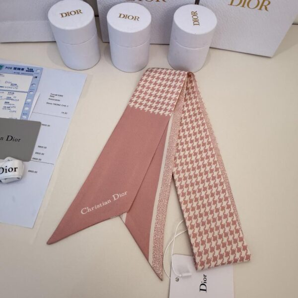 replica,repliche,fake,1:1,earrings,bracelet,ring,jewelry Cerchietto Dior in nastro di seta doppio strato