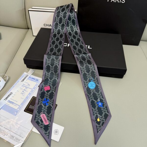 replica,repliche,fake,1:1,earrings,bracelet,ring,jewelry Sciarpa Chanel in seta doppio strato