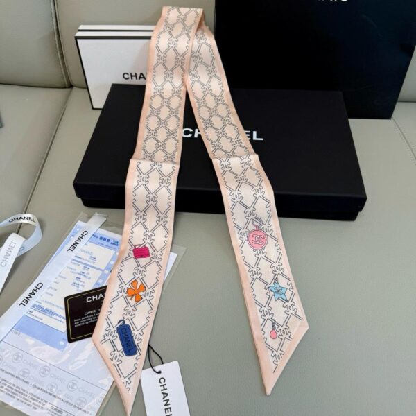 replica,repliche,fake,1:1,earrings,bracelet,ring,jewelry Sciarpa Chanel in seta doppio strato