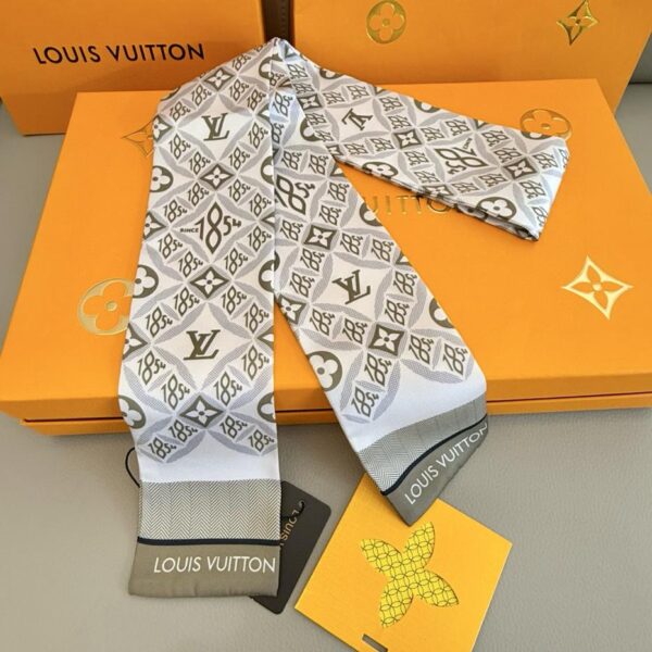 replica,repliche,fake,1:1,earrings,bracelet,ring,jewelry Cerchietto e sciarpa in seta LV 100% seta