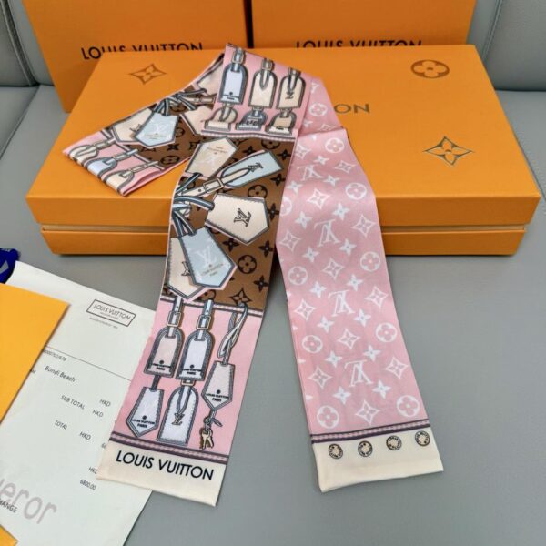 replica,repliche,fake,1:1,earrings,bracelet,ring,jewelry Nastro bifacciale a doppio strato in seta LV 100%.