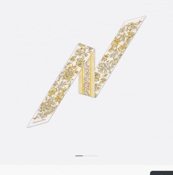 replica,repliche,fake,1:1,earrings,bracelet,ring,jewelry PDO2512 seta twill a doppio strato double face 6×105 cm Dior “Millefiori” (189D)