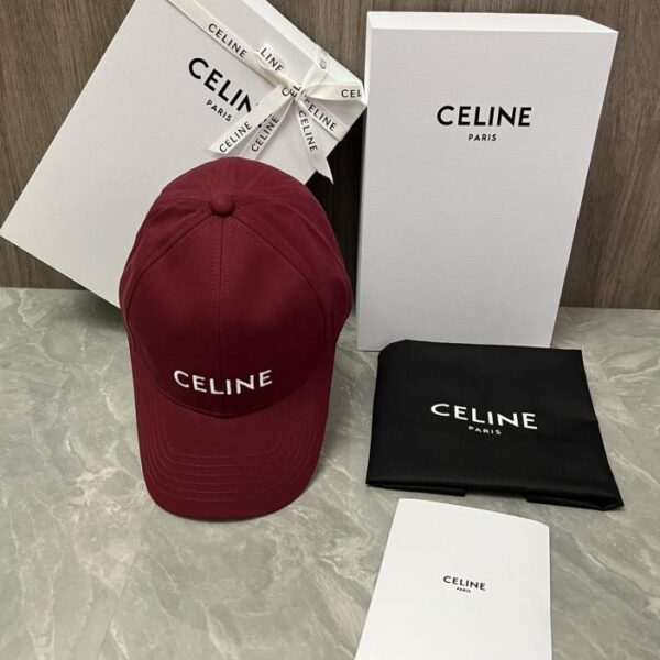 replica,repliche,fake,1:1,earrings,bracelet,ring,jewelry Cappellino da baseball personalizzato originale CELINE ricamo CELINE (92A9)