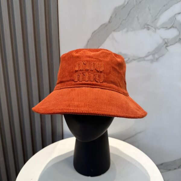 replica,repliche,fake,1:1,earrings,bracelet,ring,jewelry Nuovo cappello da pescatore/berretto da baseball in velluto a coste di Miu Miu in edizione limitata, stesso stile per uomo e donna