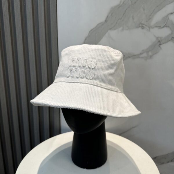 replica,repliche,fake,1:1,earrings,bracelet,ring,jewelry Nuovo cappello da pescatore/berretto da baseball in velluto a coste di Miu Miu in edizione limitata, stesso stile per uomo e donna (638A)