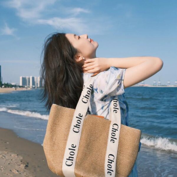 Chloe nuova borsa di paglia