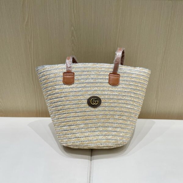 replica,repliche,fake,1:1,earrings,bracelet,ring,jewelry Borsa di paglia versatile e alla moda di Gucci