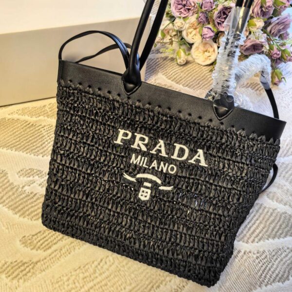 replica,repliche,fake,1:1,earrings,bracelet,ring,jewelry Prada nuova borsa shopping in tessuto cestino portaverdure