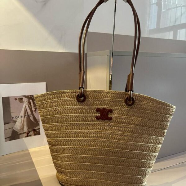 replica,repliche,fake,1:1,earrings,bracelet,ring,jewelry Borsa in paglia del sito ufficiale Celine