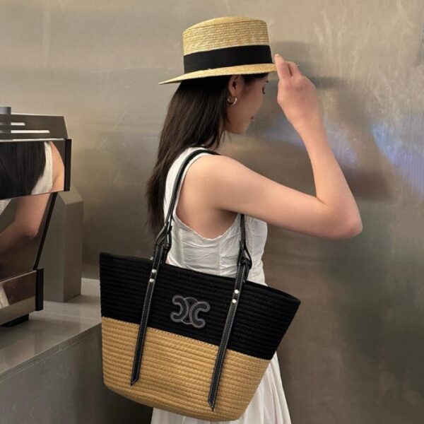replica,repliche,fake,1:1,earrings,bracelet,ring,jewelry Nuova borsa in tessuto Celine, borsa a tracolla casual