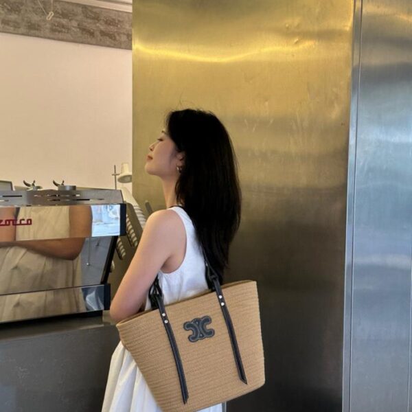 replica,repliche,fake,1:1,earrings,bracelet,ring,jewelry Nuova borsa in tessuto Celine, borsa a tracolla casual
