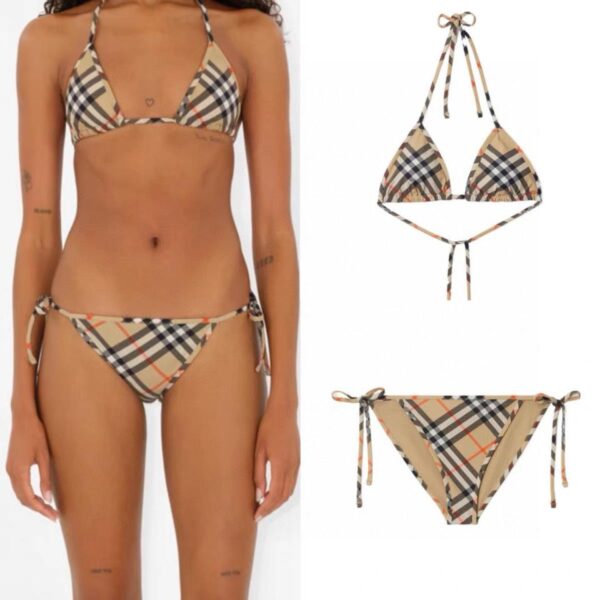 replica,repliche,fake,1:1,earrings,bracelet,ring,jewelry Il nuovo costume da bagno diviso di Burberry Counter è adatto a varie scene ♀ Mare, piscina, sorgente termale, parco acquatico, rafting