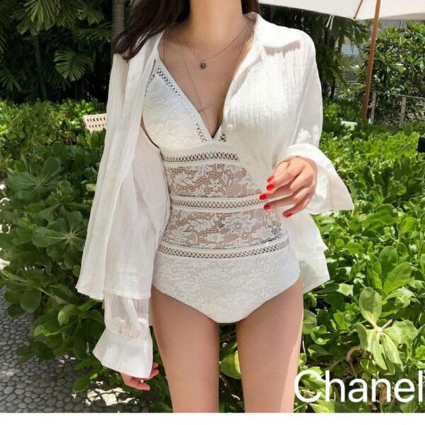 replica,repliche,fake,1:1,earrings,bracelet,ring,jewelry L’ultimo costume intero a rete cava di Chanel