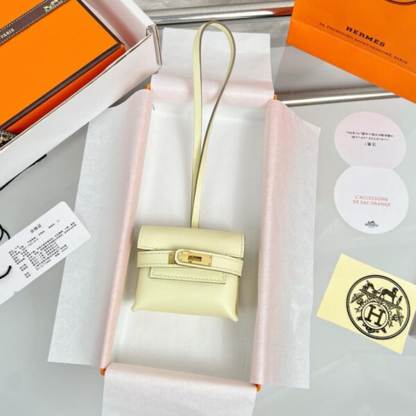 replica,repliche,fake,1:1,earrings,bracelet,ring,jewelry Ciondolo per borsa per cuffie HERMES Kelly, prodotto originale squisito, puramente fatto a mano con cuciture