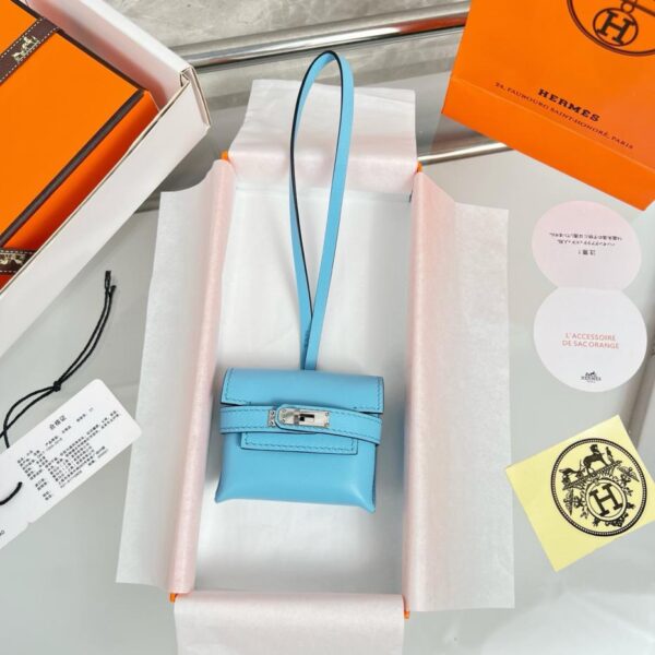 replica,repliche,fake,1:1,earrings,bracelet,ring,jewelry Ciondolo per borsa per cuffie HERMES Kelly, prodotto originale squisito, puramente fatto a mano con cuciture