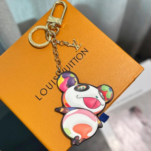 replica,repliche,fake,1:1,earrings,bracelet,ring,jewelry M02467 Louis Vuitton borsa portachiavi con nappa a orso appesa