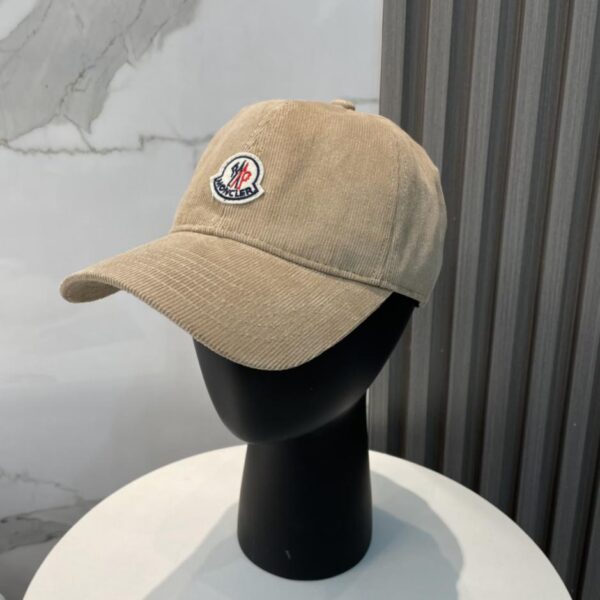 replica,repliche,fake,1:1,earrings,bracelet,ring,jewelry Moncler nuovo berretto da baseball in velluto a coste autunno e inverno
