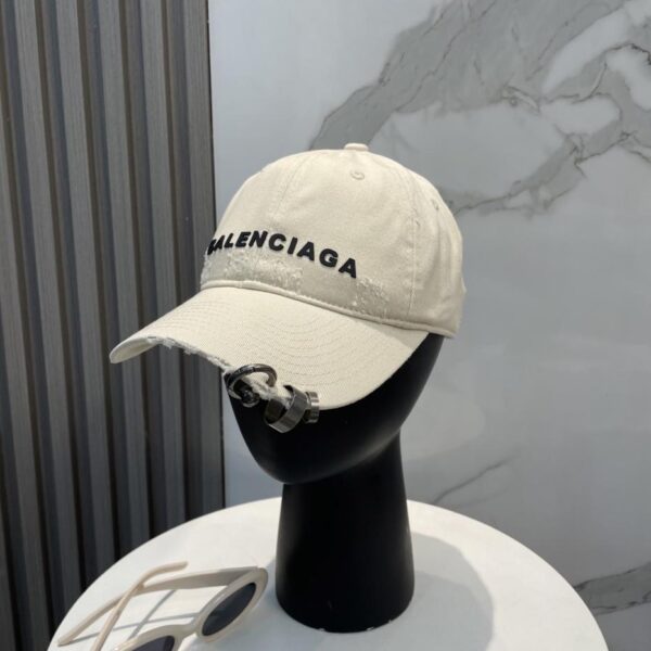 Cappellino da baseball con nuovo logo BALENCIAGA, stesso stile per uomo e donna