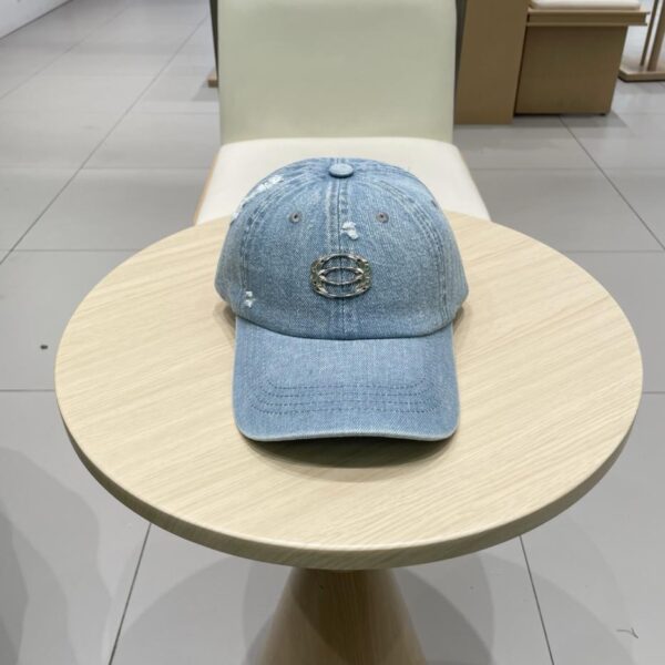 replica,repliche,fake,1:1,earrings,bracelet,ring,jewelry Nuovo berretto da baseball in denim nuovo BALENCIAGA