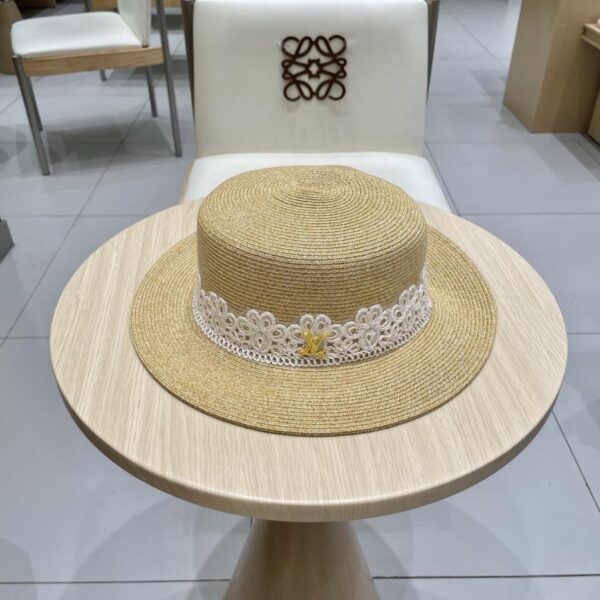 Berretto da baseball LouisVuitton estivo nuovo cappello a bacino intrecciato sottile