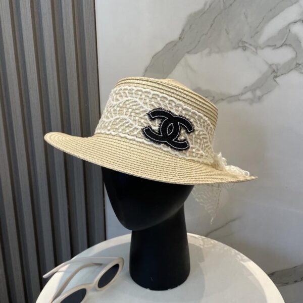 replica,repliche,fake,1:1,earrings,bracelet,ring,jewelry CHANEL nuovo cappello di paglia