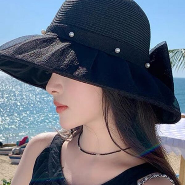 replica,repliche,fake,1:1,earrings,bracelet,ring,jewelry Cappello di paglia di paglia di Chanel di Capodanno