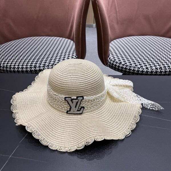 replica,repliche,fake,1:1,earrings,bracelet,ring,jewelry Nuovo cappello di paglia di Louis Vuitton