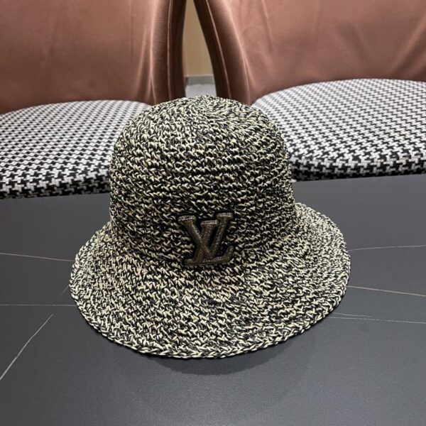 replica,repliche,fake,1:1,earrings,bracelet,ring,jewelry Cappello in rafia importato da Louis Vuitton