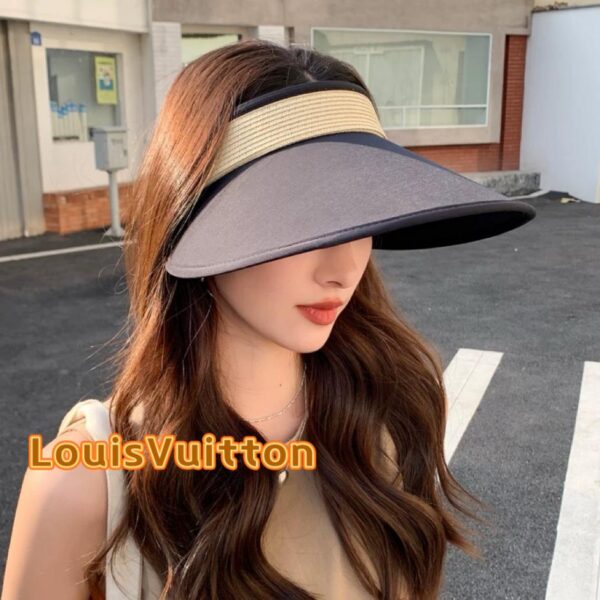 replica,repliche,fake,1:1,earrings,bracelet,ring,jewelry Louis Vuitton nuovo cappello da sole in rafia estivo cappello a cilindro vuoto