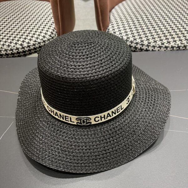 replica,repliche,fake,1:1,earrings,bracelet,ring,jewelry Chanel nuovo cappello da vacanza in paglia cappello di paglia