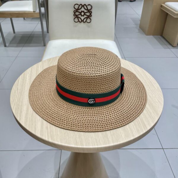 replica,repliche,fake,1:1,earrings,bracelet,ring,jewelry Nuovo cappello di paglia Gucci