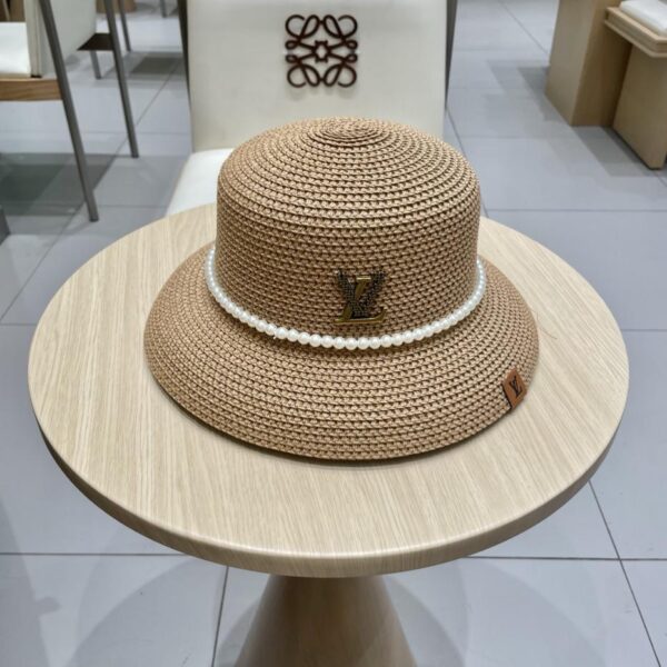 replica,repliche,fake,1:1,earrings,bracelet,ring,jewelry Nuovo cappello di paglia LV