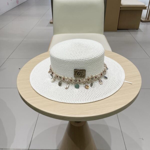 replica,repliche,fake,1:1,earrings,bracelet,ring,jewelry Nuovo cappello di paglia in stile etnico di Gucci