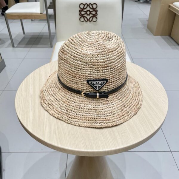 replica,repliche,fake,1:1,earrings,bracelet,ring,jewelry PRADA nuovo cappello in rafia, stesso stile del bancone