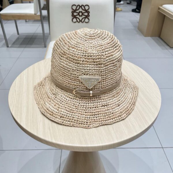 replica,repliche,fake,1:1,earrings,bracelet,ring,jewelry PRADA nuovo cappello in rafia, stesso stile del bancone