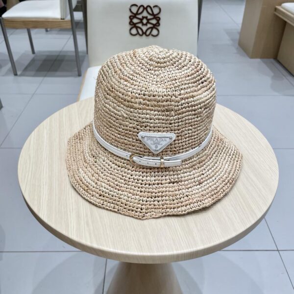 replica,repliche,fake,1:1,earrings,bracelet,ring,jewelry PRADA nuovo cappello in rafia, stesso stile del bancone