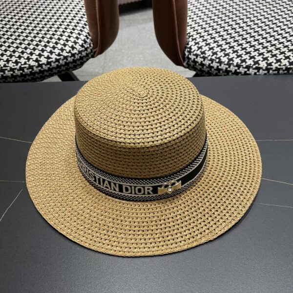 replica,repliche,fake,1:1,earrings,bracelet,ring,jewelry Nuovo cappello da sole e bacino in paglia DIOR
