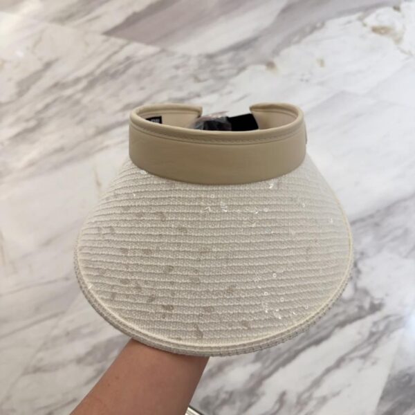 Cappello a cilindro vuoto in stile celebrità di lusso leggero Miu Miu