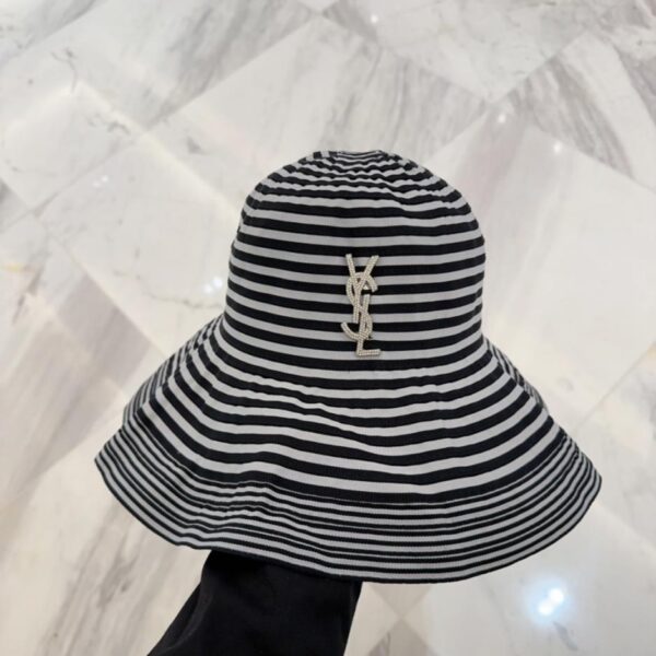replica,repliche,fake,1:1,earrings,bracelet,ring,jewelry Nuovo cappello di stoffa primavera ed estate YSL Saint Laurent, cappello a secchiello a pieghe