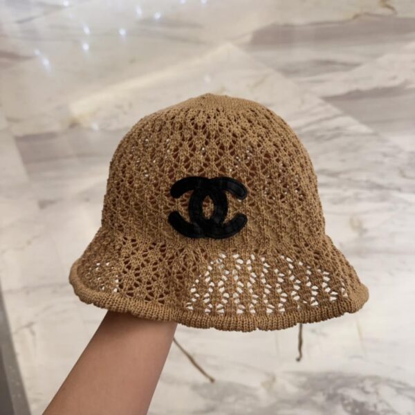 replica,repliche,fake,1:1,earrings,bracelet,ring,jewelry Cappello da pescatore autunno e inverno Chanel Cappello da bacino alla moda per protezione solare da donna