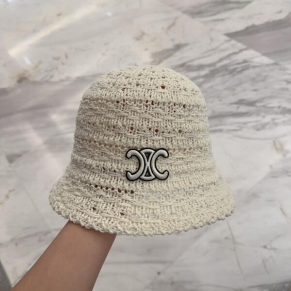 Celine Cappello da pescatore autunnale e invernale Cappello da bacino alla moda per protezione solare da donna