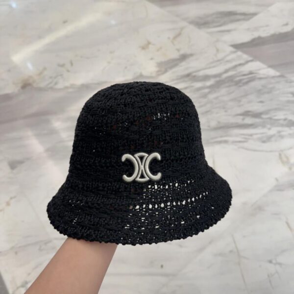 replica,repliche,fake,1:1,earrings,bracelet,ring,jewelry Celine Cappello da pescatore autunnale e invernale Cappello da bacino alla moda per protezione solare da donna