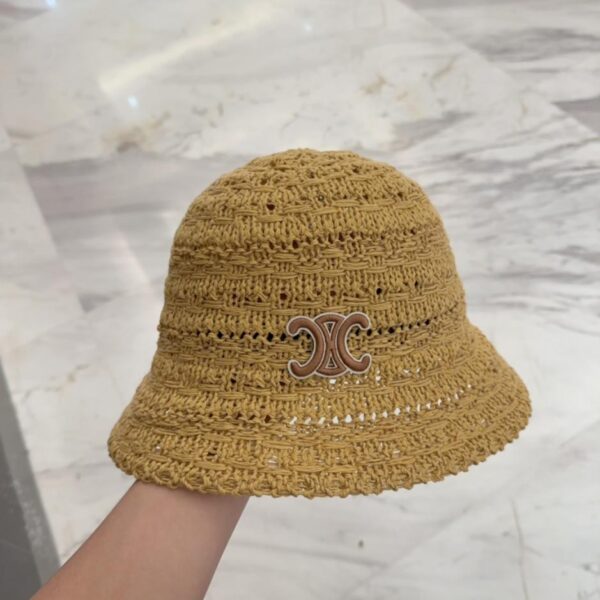 replica,repliche,fake,1:1,earrings,bracelet,ring,jewelry Celine Cappello da pescatore autunnale e invernale Cappello da bacino alla moda per protezione solare da donna