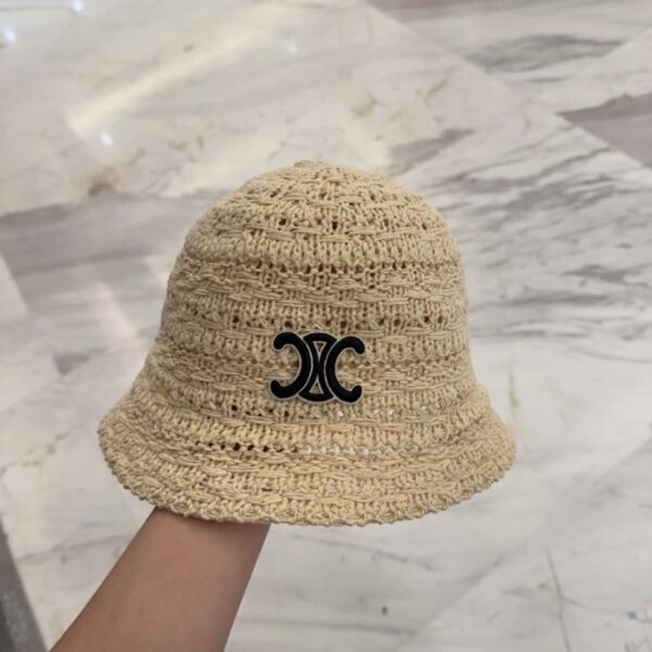 replica,repliche,fake,1:1,earrings,bracelet,ring,jewelry Celine Cappello da pescatore autunnale e invernale Cappello da bacino alla moda per protezione solare da donna