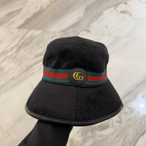 replica,repliche,fake,1:1,earrings,bracelet,ring,jewelry GUCCI contatore nuovo cappello da pescatore semplice ricamato