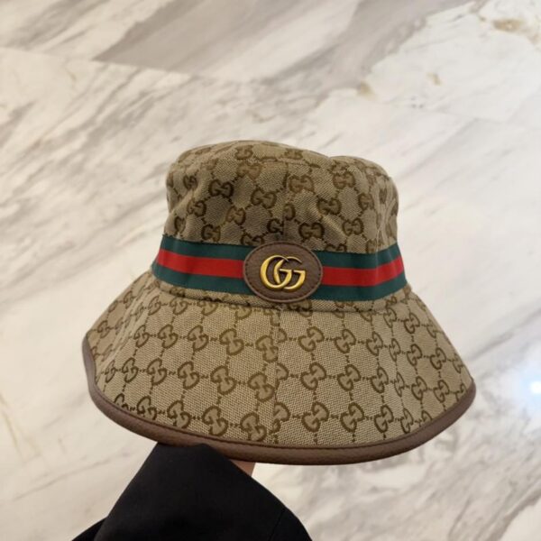replica,repliche,fake,1:1,earrings,bracelet,ring,jewelry GUCCI contatore nuovo cappello da pescatore semplice ricamato
