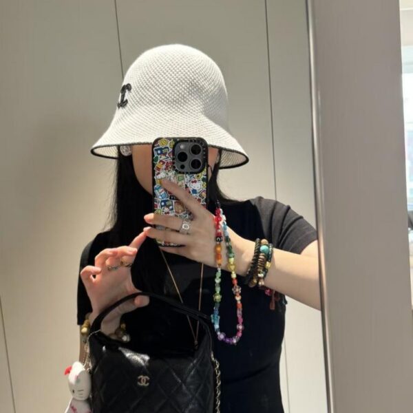 replica,repliche,fake,1:1,earrings,bracelet,ring,jewelry Cappello a secchiello Chanel
