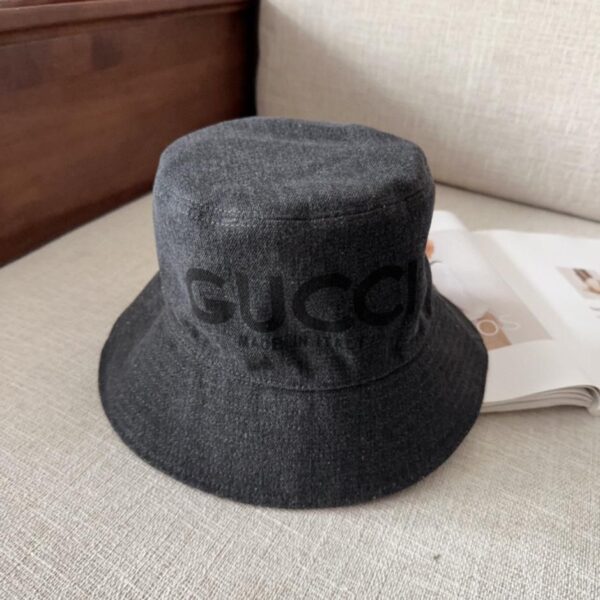 GUCCI contatore nuovo cappello da pescatore semplice ricamato
