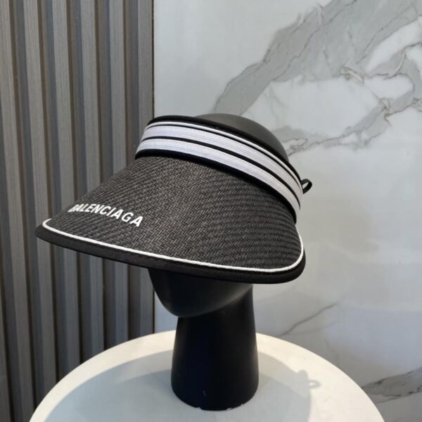 replica,repliche,fake,1:1,earrings,bracelet,ring,jewelry BALENCIAGA nuovo cappello da sole a cilindro vuoto