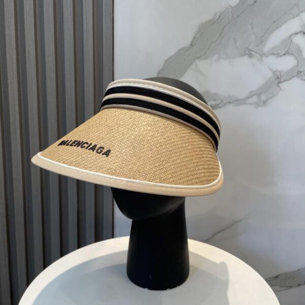 replica,repliche,fake,1:1,earrings,bracelet,ring,jewelry BALENCIAGA nuovo cappello da sole a cilindro vuoto